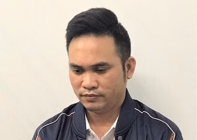 Ngô Văn Tới tại cơ quan công an - Ảnh: Công an Bắc Ninh