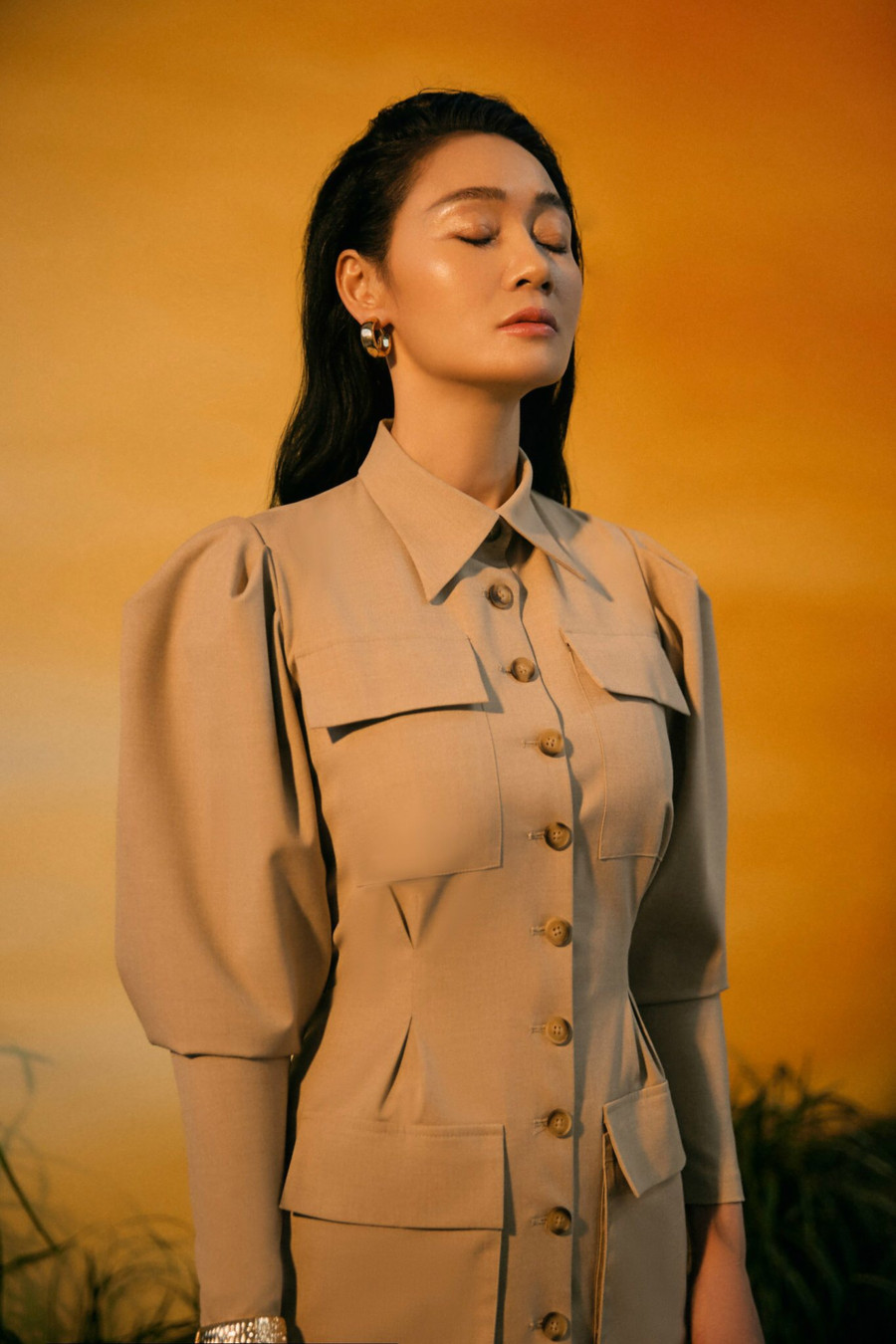 Đang ở đỉnh cao sự nghiệp, nữ diễn viên Của để dành quyết định tạm ngưng để lui về chăm sóc gia đình. Gần đây, cô tái xuất màn ảnh với Đừng bắt em phải quên và gần đây nhất là Hương vị tình thân. Ảnh: NVCC