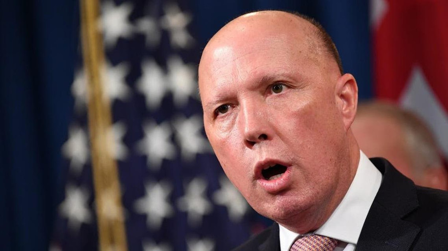 Bộ trưởng Quốc phòng Úc Peter Dutton. Ảnh: AFP  Bộ trưởng Quốc phòng Úc Peter Dutton. Ảnh: AFP