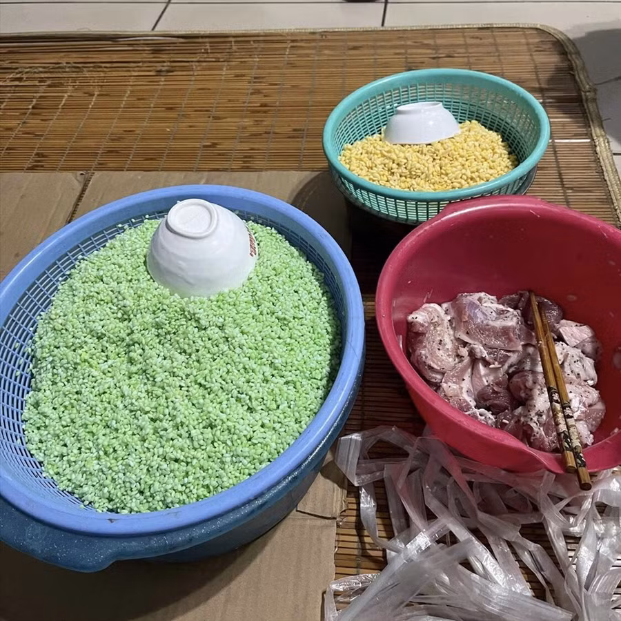 Mang hương vị Tết quê hương đến xứ người. Ảnh: NVCC