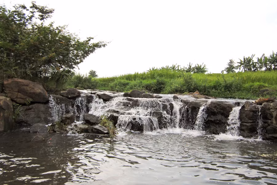 Suối Ia Nil dịu mát. Ảnh: Hồng Thi