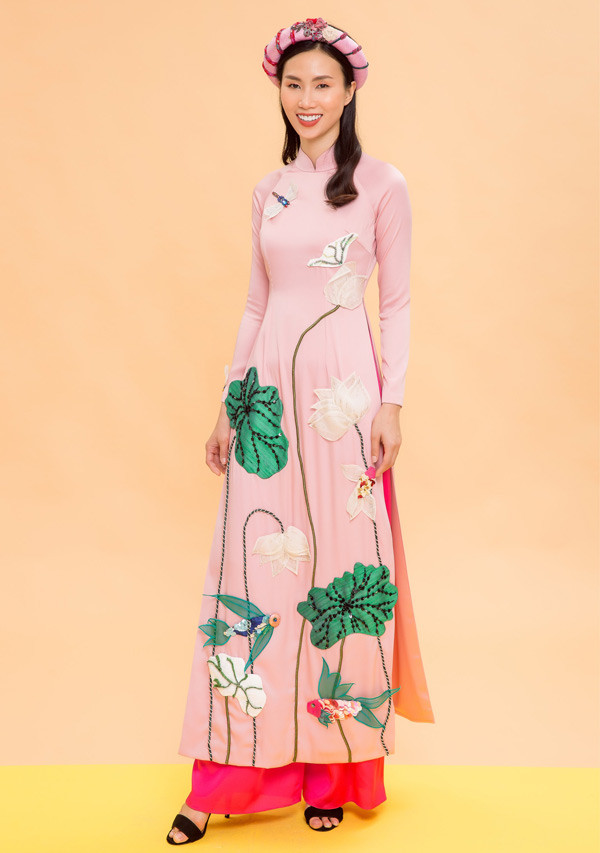  Gam màu hồng hợp với những cô gái tính cách điệu đà.