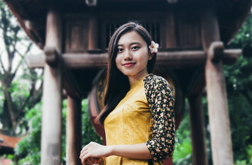 Nguyễn Ngọc Phương Linh trúng tuyển hai đại học Mỹ với tổng giá trị học bổng lên tới hơn 10 tỷ đồng. Ảnh: NVCC Nguyễn Ngọc Phương Linh trúng tuyển hai đại học Mỹ với tổng giá trị học bổng lên tới hơn 10 tỷ đồng. Ảnh: NVCC