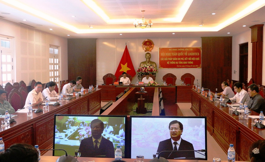 Quang cảnh hội nghị trực tuyến tại điểm cầu tỉnh Gia Lai. Ảnh: Trần Dung Quang cảnh hội nghị trực tuyến tại điểm cầu tỉnh Gia Lai. Ảnh: Trần Dung