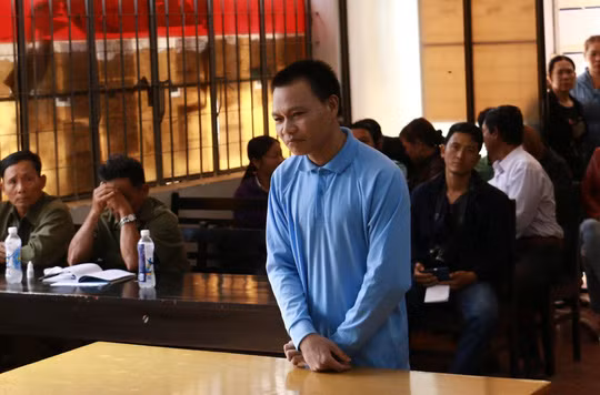  Bị cáo Lê Viết Bảo tại phiên tòa phúc thẩm