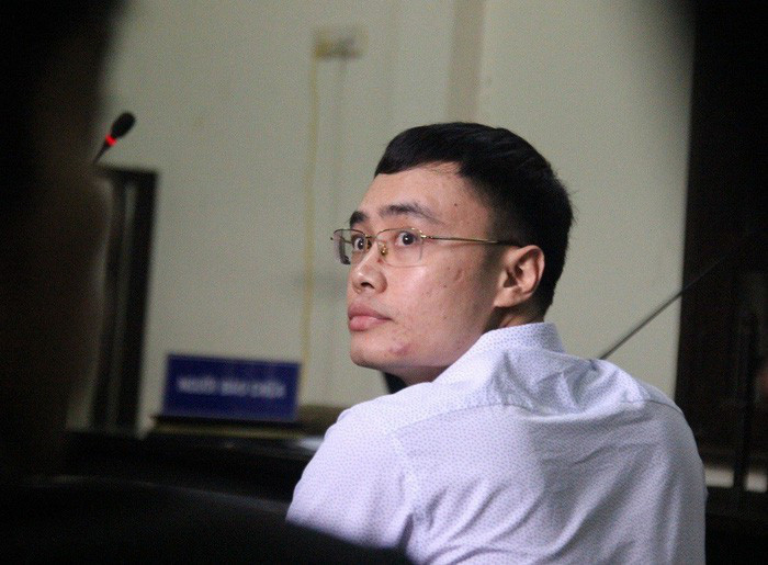  Bị cáo Lê Duy Phong tại tòa 