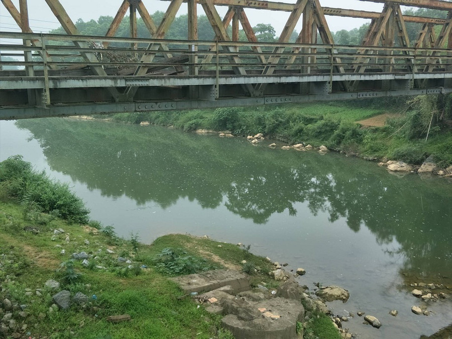 Hiện trường xảy ra vụ đuối nước.