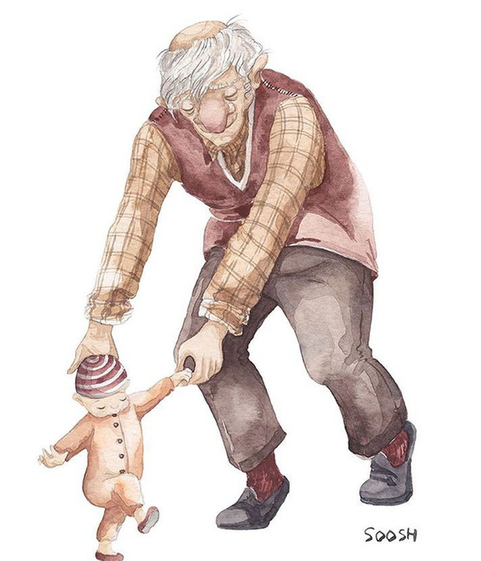 Là khi cùng nhau chập chững những bước đầu đời