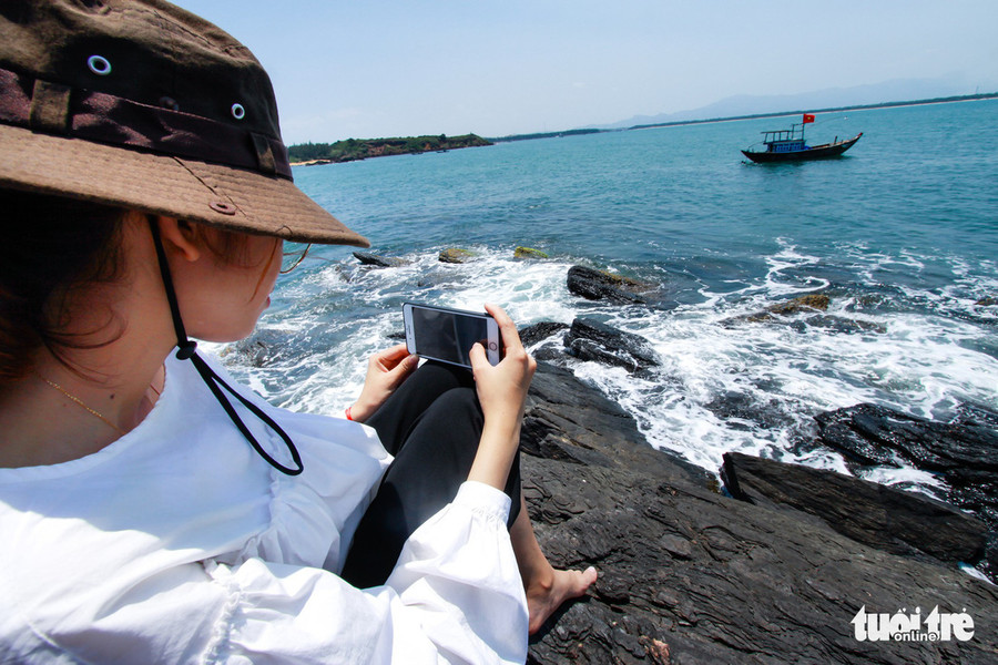 Đến Hòn Dứa, du khách tha hồ săn ảnh đẹp Đến Hòn Dứa, du khách tha hồ săn ảnh đẹp