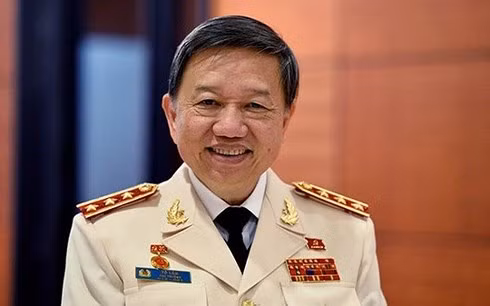 Thượng tướng Tô Lâm, Ủy viên Bộ Chính trị, Bộ trưởng Công an.