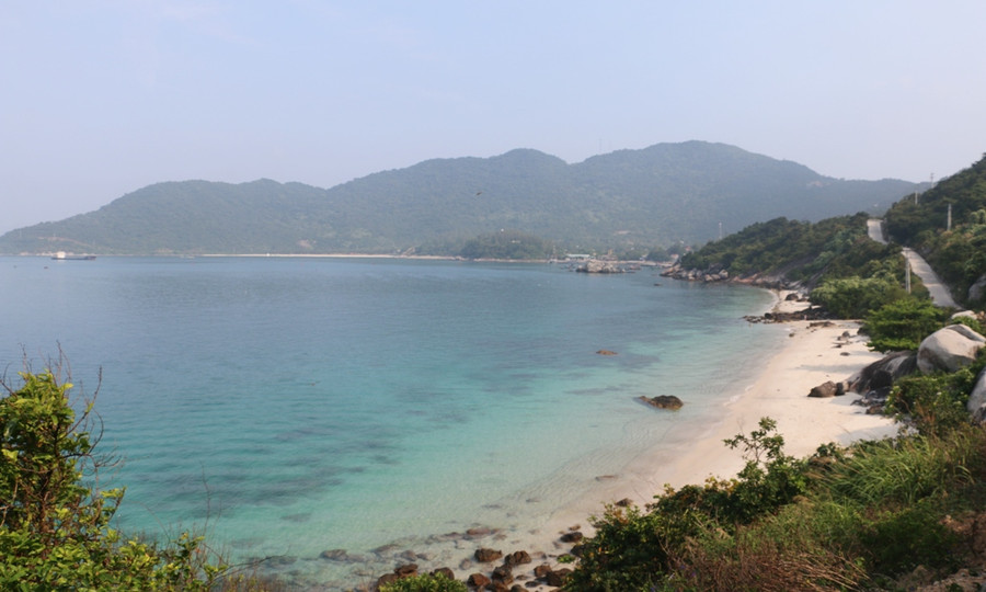 Vẻ đẹp của một góc đảo Cù lao Chàm.