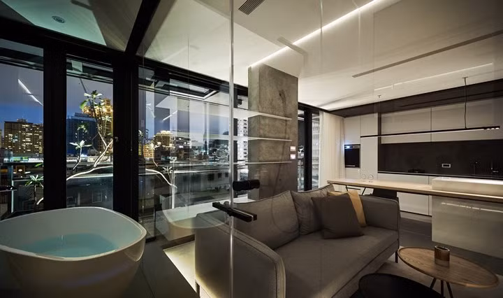  Phần mặt tiền có thể hút mắt bất kỳ ai khi bước vào.