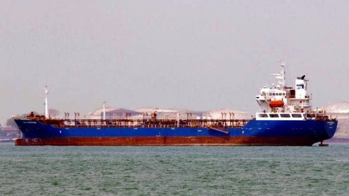 Tàu BTS Christina khi bị phát hiện vận chuyển trái phép hàng hóa qua biên giới và bị tạm giữ vào đầu năm 2016 - Ảnh: CTV Tàu BTS Christina khi bị phát hiện vận chuyển trái phép hàng hóa qua biên giới và bị tạm giữ vào đầu năm 2016 - Ảnh: CTV