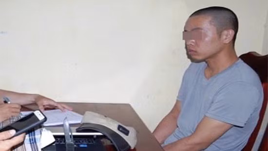  Trần Tuấn Anh tại cơ quan điều tra. Ảnh: Công an Hà Nam.