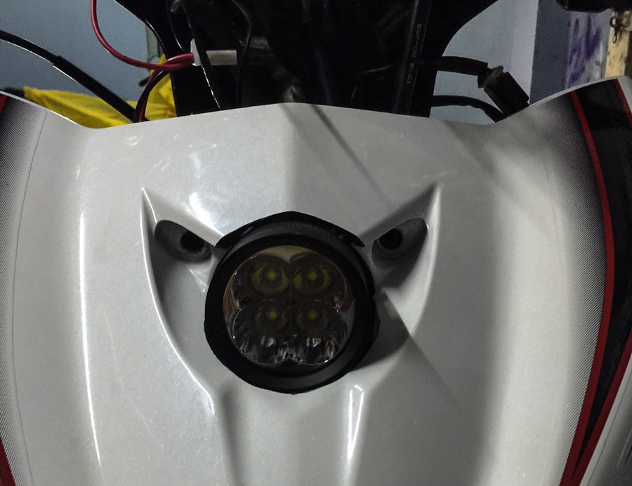 Việc thay thế, lắp thêm đèn siêu sáng, trợ sáng không xếp vào lỗi thay đổi kết cấu, đặc tính của xe.