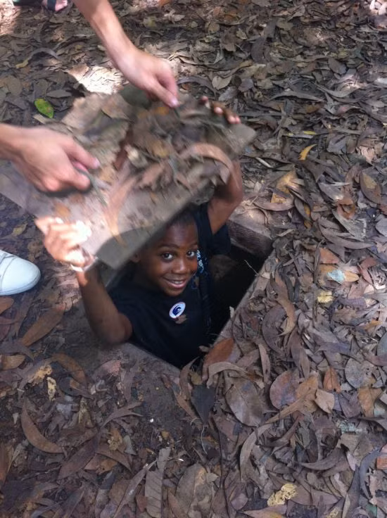  Địa đạo Củ Chi ở Việt Nam