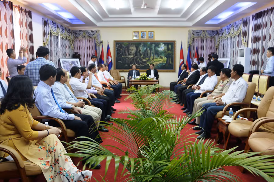 Quang cảnh buổi gặp mặt. Ảnh: Trần Dung