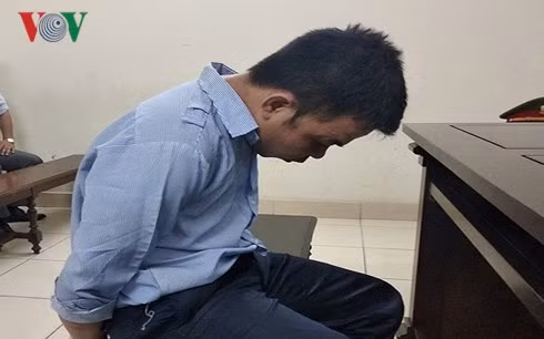 Bị cáo tại phiên tòa sơ thẩm. Bị cáo tại phiên tòa sơ thẩm.