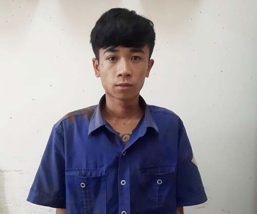 Đối tượng Nguyễn Văn Lai tại Cơ quan Công an. Ảnh: Công an tỉnh Gia Lai