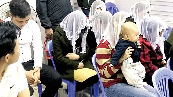 Một buổi truyền đạo trái phép của tổ chức “Hội thánh của Đức Chúa Trời” Một buổi truyền đạo trái phép của tổ chức “Hội thánh của Đức Chúa Trời”