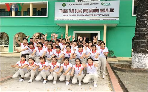  Sinh viên Học viện Nông nghiệp Việt Nam đang chuẩn bị lên đường sang Nhật Bản để làm việc sau khi tốt nghiệp 