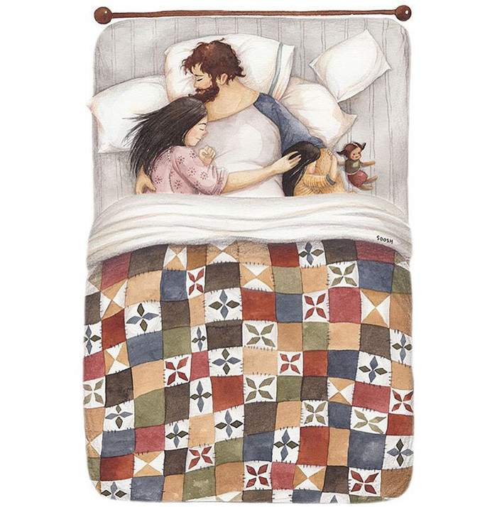 Hạnh phúc là mỗi ngày thức dậy được nhìn thấy nhau