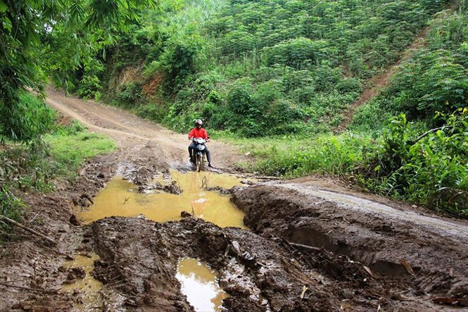 Hàng ngày cô Trang phải qua đò để về nhà. Hàng ngày cô Trang phải qua đò để về nhà.
