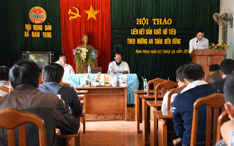 Quang cảnh buổi hội thảo. Ảnh: N.S