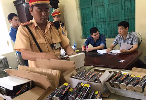  Tang vật bị niêm phong để phục vụ điều tra.