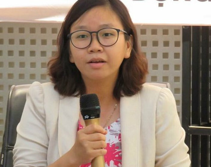 Chị Bùi Thị Kim Thoa, sáng lập thương hiệu Vườn của mẹ. Ảnh: NVCC.