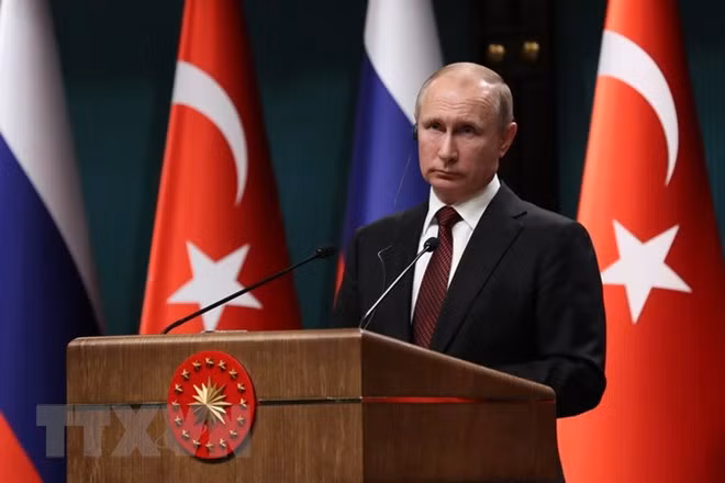 Tổng thống Nga Vladimir Putin.