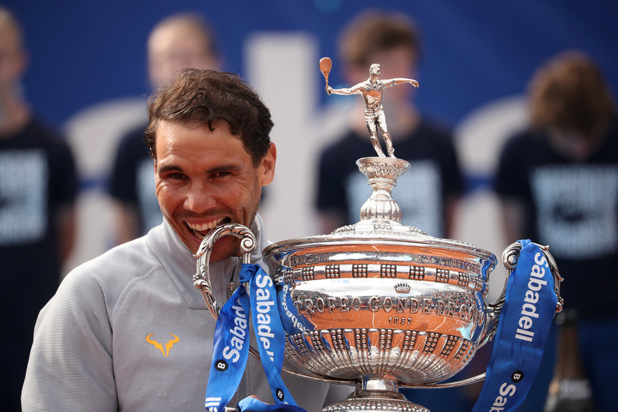 Nadal và chức vô địch Giải quần vợt Barcelona mở rộng 2018. Ảnh: REUTERS