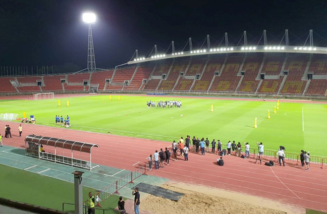 Thammasat, một trong 4 sân sẽ đăng cai VCK U.23 châu Á 2020 - Ảnh: ĐỘC LẬP Thammasat, một trong 4 sân sẽ đăng cai VCK U.23 châu Á 2020 - Ảnh: ĐỘC LẬP