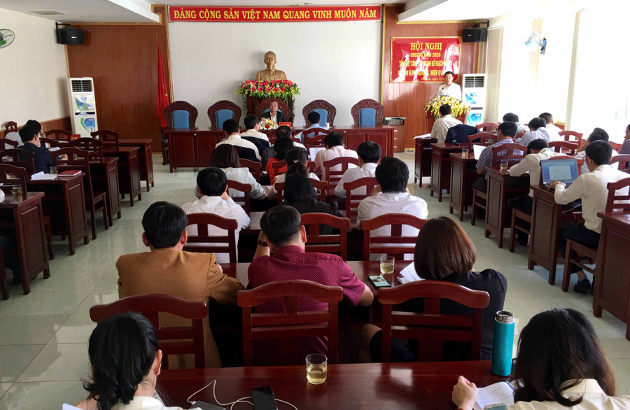 Ngành Kế hoạch và Đầu tư triển khai nhiệm vụ năm 2020. Ảnh: Hà Duy