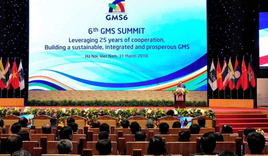 Việt Nam và những nỗ lực trong hợp tác Mê Kông ảnh 3 Hội nghị Thượng đỉnh Hợp tác tiểu vùng Mê Kông mở rộng lần thứ 6 năm 2018 tại Hà Nội. Ảnh: ĐCSVN