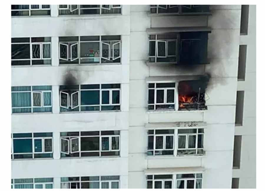  Hiện trường đám cháy