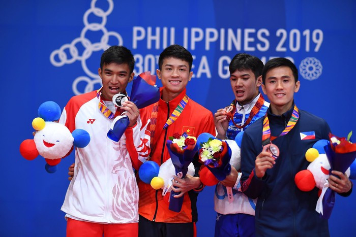 Nguyễn Thanh Duy đoạt HCV môn karate, hạng cân 60kg nam.  Nguyễn Thanh Duy đoạt HCV môn karate, hạng cân 60kg nam.