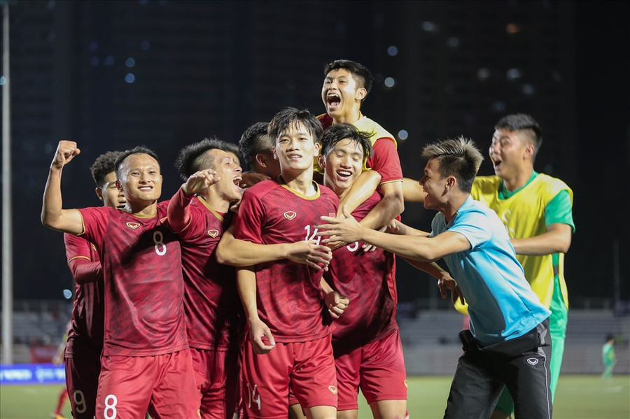 Xét về chuyên môn, U22 Việt Nam vẫn nhỉnh hơn U22 Indonesia ở nhiều mặt. Ảnh:: D.P  Xét về chuyên môn, U22 Việt Nam vẫn nhỉnh hơn U22 Indonesia ở nhiều mặt. Ảnh:: D.P