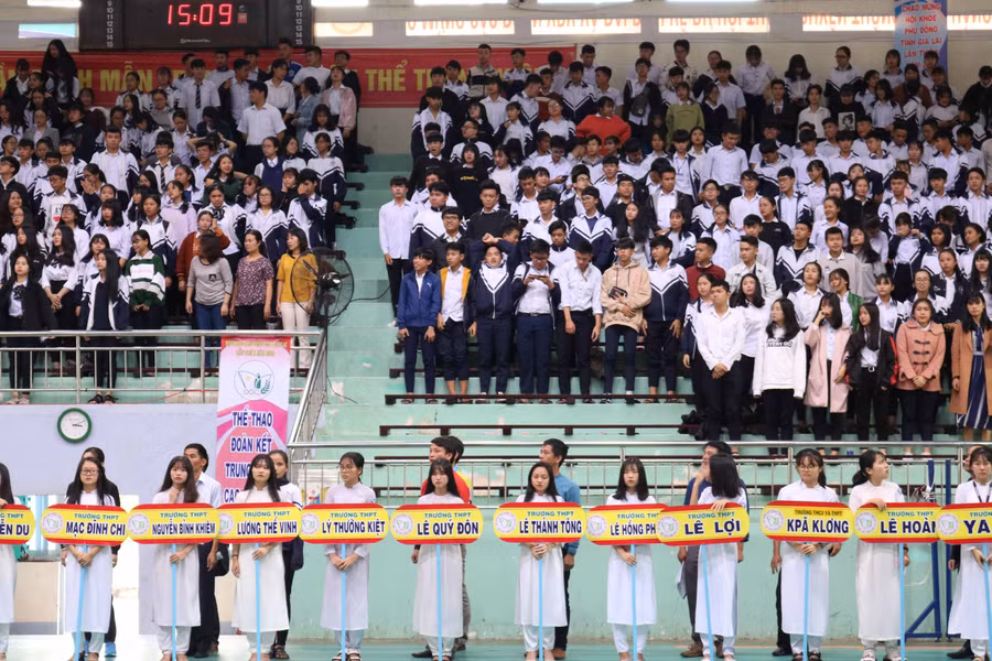 Quang cảnh buổi bế mạc. Ảnh: Ngọc Sang