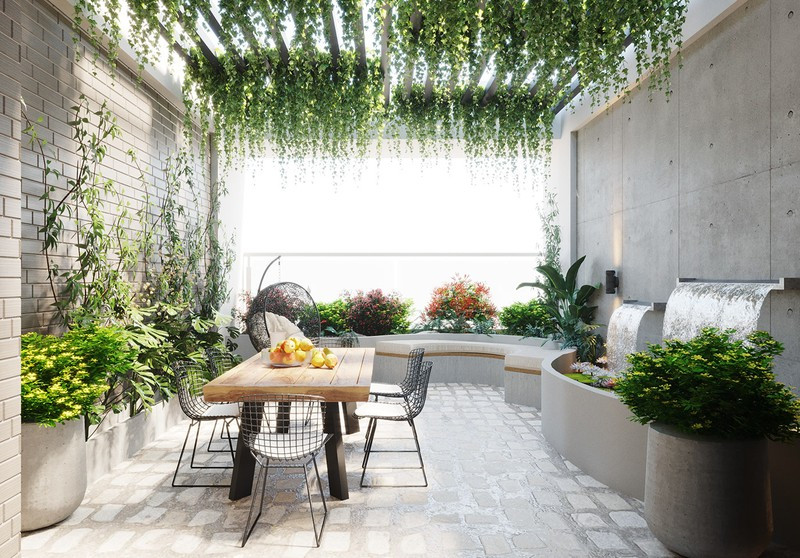 Chiếc bàn gỗ đã qua xử lý để có thể chịu được thời tiết mưa nắng ngoài trời. Chiếc bàn gỗ đã qua xử lý để có thể chịu được thời tiết mưa nắng ngoài trời.