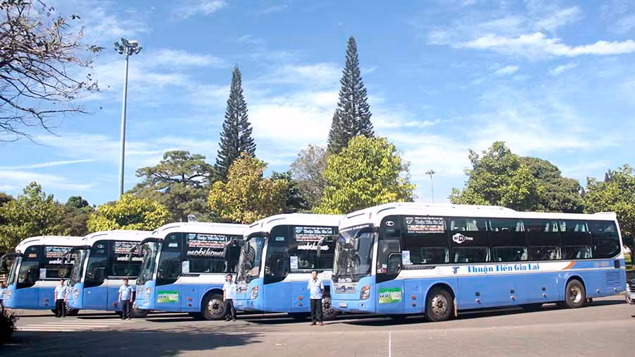 3Các đơn vị kinh doanh vận tải hành khách đã sẵn sàng phương án phục vụ hành khách dịp cao điểm Tết Nguyên đán Canh Tý 2020. Ảnh Lê Hòa