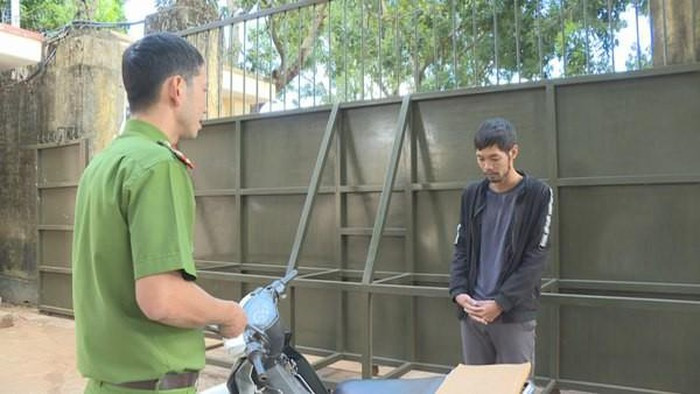 Vũ Văn Tài tại cơ quan điều tra. Vũ Văn Tài tại cơ quan điều tra.