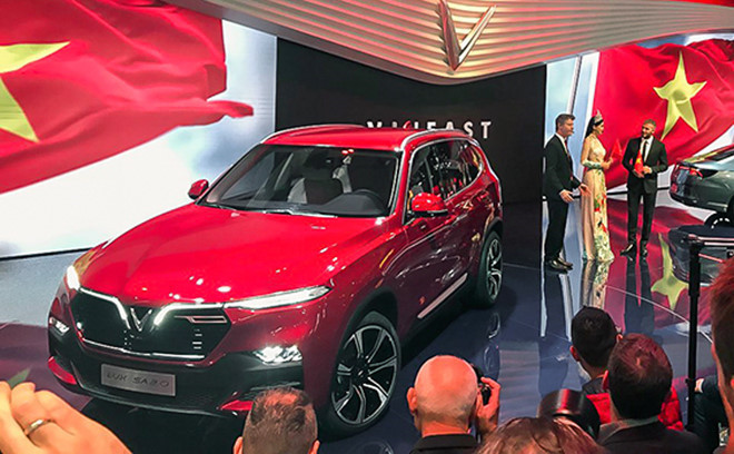 VinFast ra mắt tại Paris Motor Show 2018 VinFast ra mắt tại Paris Motor Show 2018