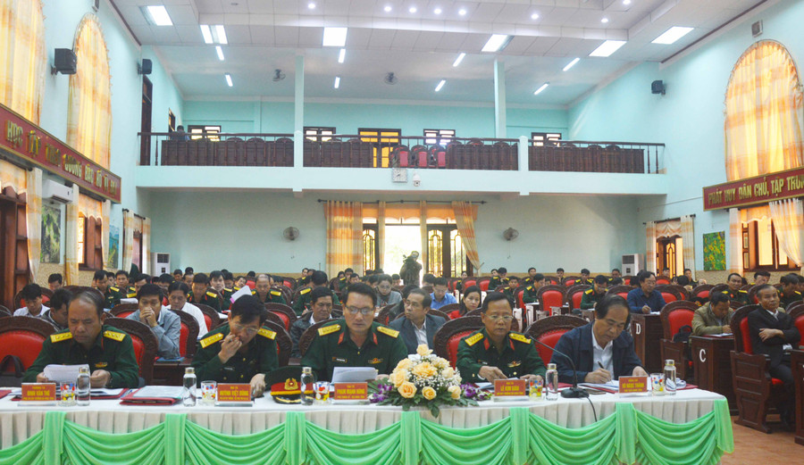 Các đại biểu dự hội nghị. Ảnh: Anh Huy 