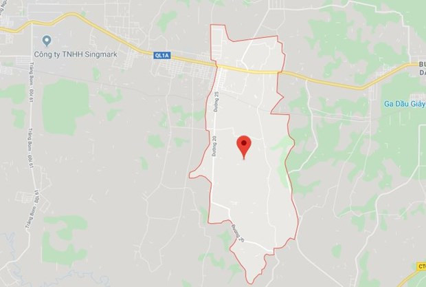  Khu vực xảy ra vụ tai nạn. (Nguồn: Google Maps)