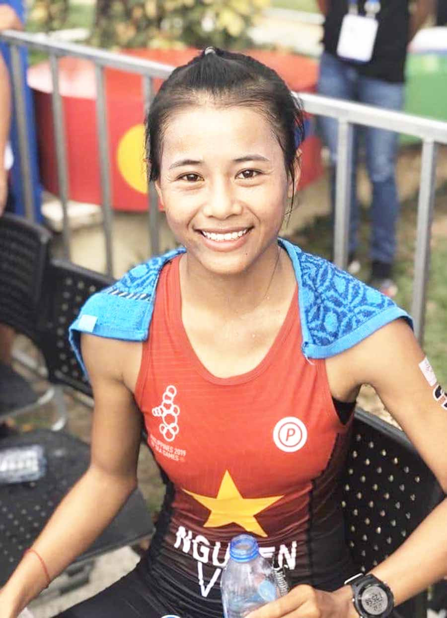  Vận động viên Nguyễn Thị Phương Trinh (ảnh do nhân vật cung cấp).