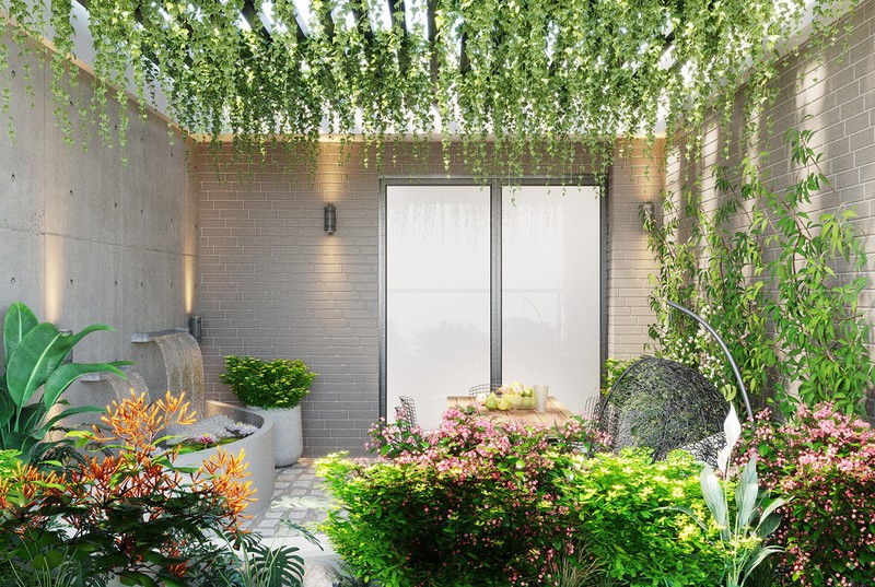 Các loại hoa thi nhau khoe sắc dưới ánh sáng mặt trời.  Các loại hoa thi nhau khoe sắc dưới ánh sáng mặt trời.