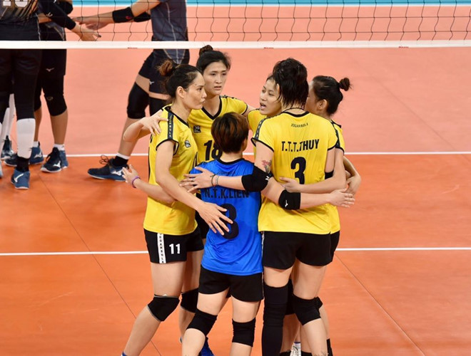 Niềm vui vào chung kết của các cô gái Việt Nam - Ảnh: Phương Nghi Niềm vui vào chung kết của các cô gái Việt Nam - Ảnh: Phương Nghi