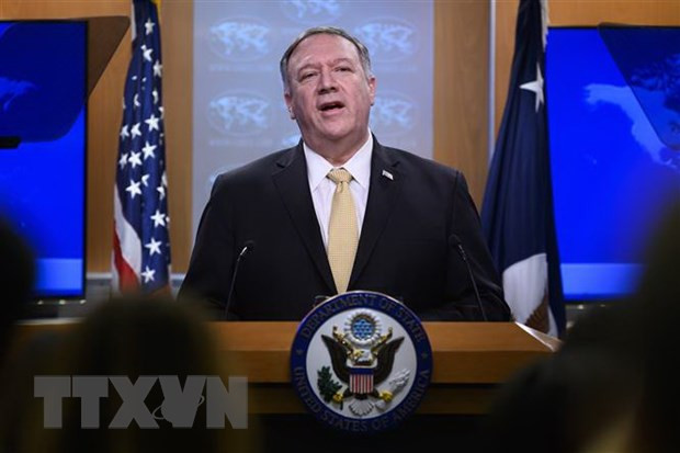  Ngoại trưởng Mỹ Mike Pompeo. (Nguồn: AFP/TTXVN)