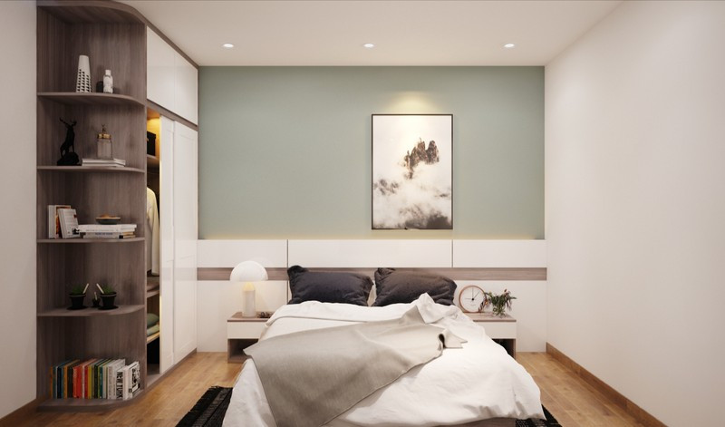 Một phòng ngủ dành cho bạn bè hoặc người thân được trang trí bằng tông màu trắng, mang đến cảm giác giản dị nhưng tươi mới. Một phòng ngủ dành cho bạn bè hoặc người thân được trang trí bằng tông màu trắng, mang đến cảm giác giản dị nhưng tươi mới.